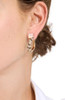 KATE SPADE NEW YORK SNAKE EARRINGS - CLEAR MULTI/GOLD New KATE SPADE NEW YORK SNAKE EARRINGS - CLEAR MULTI/GOLD New