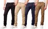 Galaxy by Harvic Men's Super Stretch Casual Pants L/MSSTP-100KK-38/30 KHAKI New Galaxy by Harvic Men's Super Stretch Casual Pants L/MSSTP-100KK-38/30 KHAKI New