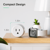 GOSUND 2-IN-1 COMPACT DESIGN 2.4 GHZ WI-FI SMART PLUG, 4 PACK