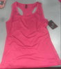 STUDIO 33 WOMEN'S SOLID SLEEVELESS RACERBACK TANK TOP - SIZE: WOMEN S - PINK