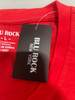BLU ROCK RED LARGE SHORT SLEEVE T SHIRT - SIZE: MEN L - RED New