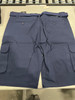 RUGGED TRAIL MEN'S SLIM FIT STRETCH BELTED CARGO SHORTS - SIZE: MEN 40 - NAVY New RUGGED TRAIL MEN'S SLIM FIT STRETCH BELTED CARGO SHORTS - SIZE: MEN 40 - NAVY New