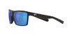 Costa Del Mar Men's Rinconcito Rectangular Sunglasses - Size 63-11 - Matte Black