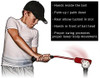 INSIDER BAT BASEBALL SOFTBALL BATTING SWING TRAINER HITTING AID 06 AGES 12- RED