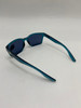 COSTA DEL MAR WOMENS PALMAS RECTANGULAR SUNGLASSES TEAL/GREY SILVER MIRRORED
