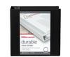 OFFICE DEPOT DURABLE VIEW 3-RING BINDER, 3" ROUND RINGS - BLACK OFFICE DEPOT DURABLE VIEW 3-RING BINDER, 3" ROUND RINGS - BLACK