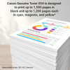 CANON GENUINE 054 BLACK TONER CARTRIDGE COMPATIBLE WITH - BLACK