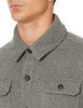 AMAZON ESSENTIALS MEN'S LONG-SLEEVE POLAR FLEECE SHIRT JACKET, SIZE M - CHARCOAL New AMAZON ESSENTIALS MEN'S LONG-SLEEVE POLAR FLEECE SHIRT JACKET, SIZE M - CHARCOAL New