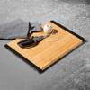 REALM GRYP 11" X 15" BAMBOO CUTTING BOARD WITH STRONGHOLD TECHNOLOGY - NATURAL New