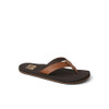 RF002915BRO REEF MEN'S TWINPIN BEACH FLIP FLOPS SIZE: MEN 9 BROWN