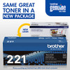 Brother Genuine Standard Yield Toner Cartridge TN221BK New Brother Genuine Standard Yield Toner Cartridge TN221BK New