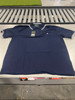 TIGER WOLF 3 BUTTON POLO SHIRT - SIZE: MEN XL - NAVY/WHITE New TIGER WOLF 3 BUTTON POLO SHIRT - SIZE: MEN XL - NAVY/WHITE New
