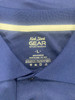 KICK START GEAR SPORTSWEAR MOISTURE WICKING POLO SHIRT - SIZE: MEN L - NAVY New