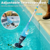 CORDLESS HANDHELD POOL VACUUM ABOVE GROUND POOL RECHARGEABLE POOL CLEANER - BLUE