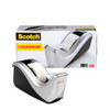 SCOTCH DESKTOP TAPE DISPENSER, SILVERTECH TWO-TONE, C60-ST - BLACK/SILVER SCOTCH DESKTOP TAPE DISPENSER, SILVERTECH TWO-TONE, C60-ST - BLACK/SILVER