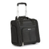 AMAZON BASICS UNDERSEAT CARRY ON WHEELS 14" ROLLING TRAVEL BAG - BLACK