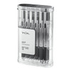 TUL GL1 RETRACTABLE GEL PEN POINT 0.5 MM GRAY BARREL BLACK INK PACK OF 12 BLACK New TUL GL1 RETRACTABLE GEL PEN POINT 0.5 MM GRAY BARREL BLACK INK PACK OF 12 BLACK New