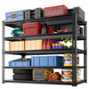 LAUXERY HEAVY DUTY GARAGE SHELVING BOLTLESS STORAGE RACK 72" H X 48" W X 18.9" D