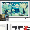Samsung 50" The Frame QLED 4K AI TV (2025) MODERN WHITE BUNDLE CLS03FAFXZA