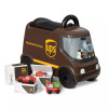 RADIO FLYER UPS DELIVERY TRUCK RIDE-ON: STEEL & PLASTIC PEDAL TOY - BROWN/YELLOW RADIO FLYER UPS DELIVERY TRUCK RIDE-ON: STEEL & PLASTIC PEDAL TOY - BROWN/YELLOW