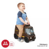 RADIO FLYER UPS DELIVERY TRUCK RIDE-ON: STEEL & PLASTIC PEDAL TOY - BROWN/YELLOW RADIO FLYER UPS DELIVERY TRUCK RIDE-ON: STEEL & PLASTIC PEDAL TOY - BROWN/YELLOW