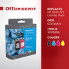 HP OFFICE DEPOT HIGH-YIELD TRI-COLOR INK CARTRIDGE HP 65XL/65 - BLACK TRI-COLOR New