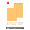 OFFICE DEPOT BRAND MANILA ENVELOPES 9-1/2" X 12-1/2" BROWN KRAFT BOX OF 100 New OFFICE DEPOT BRAND MANILA ENVELOPES 9-1/2" X 12-1/2" BROWN KRAFT BOX OF 100 New