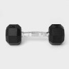 ALL IN MOTION HEX 10LB DUMBBELL - BLACK