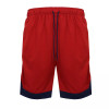 JUMP START MEN'S MESH QUICK DRY ATHLETIC PERFORMANCE SHORTS,SIZE: 2XL - RED/NAVY New
