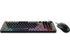 MSI Forge GK110 & GM320 Combo - Gaming Keyboard & Mouse Set, Membrane Switches,