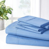 BIBB HOME 2000 COUNT 6-PIECE RAYON FROM BAMBOO SHEET SET - TWIN XL - OCEAN BLUE New BIBB HOME 2000 COUNT 6-PIECE RAYON FROM BAMBOO SHEET SET - TWIN XL - OCEAN BLUE New