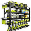 HIPIDIAN LARGE POWER TOOL ORGANIZER WALL MOUNT - DARK BLACK
