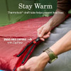 COLEMAN FLATLANDS 30/40/50°F SLEEPING BAG RECYCLED MATERIAL - RED/MULTI New COLEMAN FLATLANDS 30/40/50°F SLEEPING BAG RECYCLED MATERIAL - RED/MULTI New