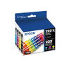 EPSON 222 CLARIA INK HIGH CAPACITY BLACK & STANDARD COLOR CARTRIDGE COMBO PACK New EPSON 222 CLARIA INK HIGH CAPACITY BLACK & STANDARD COLOR CARTRIDGE COMBO PACK New