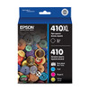 EPSON 410 Claria Premium Ink High Capacity Black & Standard T410XL-BCS - NEW New EPSON 410 Claria Premium Ink High Capacity Black & Standard T410XL-BCS - NEW New