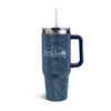 THE MEMORY COMPANY NFL GAME DAY TUMBLER 40OZ STAINLESS - SEAHAWKS - BLUE New