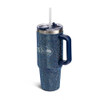 THE MEMORY COMPANY NFL GAME DAY TUMBLER 40OZ STAINLESS - SEAHAWKS - BLUE New