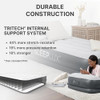 SleepLux Durable Inflatable Air Mattress with Built-in Pump, Pillow, USB Charger New