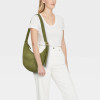 UNIVERSAL THREAD SLOUCHY CRESCENT SLING HANDBAG - GREEN New UNIVERSAL THREAD SLOUCHY CRESCENT SLING HANDBAG - GREEN New