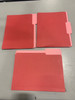 OFFICE DEPOTĀ® BRAND 2-TONE FILE FOLDERS, 1/3 CUT, LETTER SIZE,PACK OF 24 - RED OFFICE DEPOTĀ® BRAND 2-TONE FILE FOLDERS, 1/3 CUT, LETTER SIZE,PACK OF 24 - RED