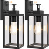 BESLOWE 14” UPGRADED MOTION SENSOR OUTDOOR WALL LIGHTS, BLACK, 2 PACK BESLOWE 14” UPGRADED MOTION SENSOR OUTDOOR WALL LIGHTS, BLACK, 2 PACK