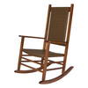 SHINE COMPANY HAMPTON PORCH ROCKER HIGH BACK WOOD ROCKING CHAIR 4335OA-OAK - OAK SHINE COMPANY HAMPTON PORCH ROCKER HIGH BACK WOOD ROCKING CHAIR 4335OA-OAK - OAK