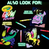 CRAYOLA GLOW FUSION GLOW IN THE DARK COLORING SET MARKERS - 74-7492 New
