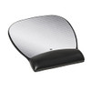 3M PRECISE MOUSE PAD WITH GEL WRIST REST, SOOTHING GEL COMFORT MW310LE - BLACK