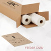 GBC THERMAL LAMINATING FILM ROLL 2 PACK NAP I 1" POLY-IN CORE - CLEAR New GBC THERMAL LAMINATING FILM ROLL 2 PACK NAP I 1" POLY-IN CORE - CLEAR New