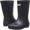 KFT5003RMA Hunter Kids First Classic Rain Boot Navy Youth 5 Boys, 6 Girls