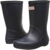 KFT5003RMA Hunter Kids First Classic Rain Boot Navy Youth 5 Boys, 6 Girls