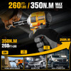 BOEN 260FT-LBS(350N.m) CORDLESS IMPACT WRENCH 1/2 INCH, IW-79 - ORANGE/BLACK