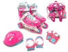 CHICAGO SKATES INLINE TRAINING SKATE COMBO - PINK/PURPLE - SMALL S RANGE