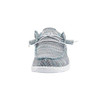 110350127 HEY DUDE MENS WALLY SOX ICE GRAY SIZE 9 New